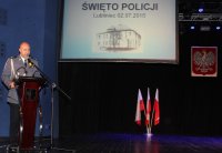 Wystąpienie Komendanta Powiatowego Policji w Lublińcu mł. insp. Rafała Kuter