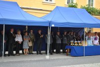 Zaproszeni goście na uroczystościach w Koszęcinie