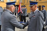 Zastępca Komendanta Wojewódzkiego uhonorowany medalem pamiątkowym