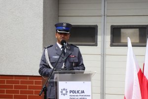 Na zdjęciu święto Policji 2021 w Lublińcu.